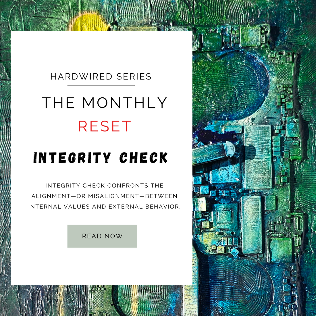 April Reset - Integrity Check