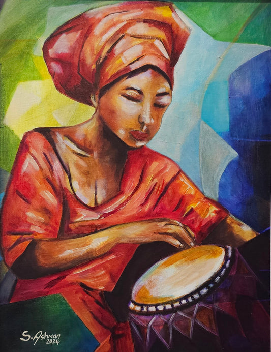 Lady with the Drum