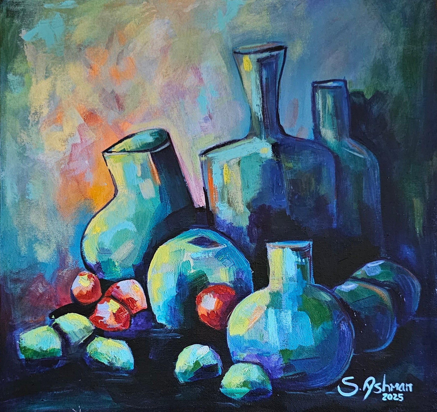 Blue Bottles