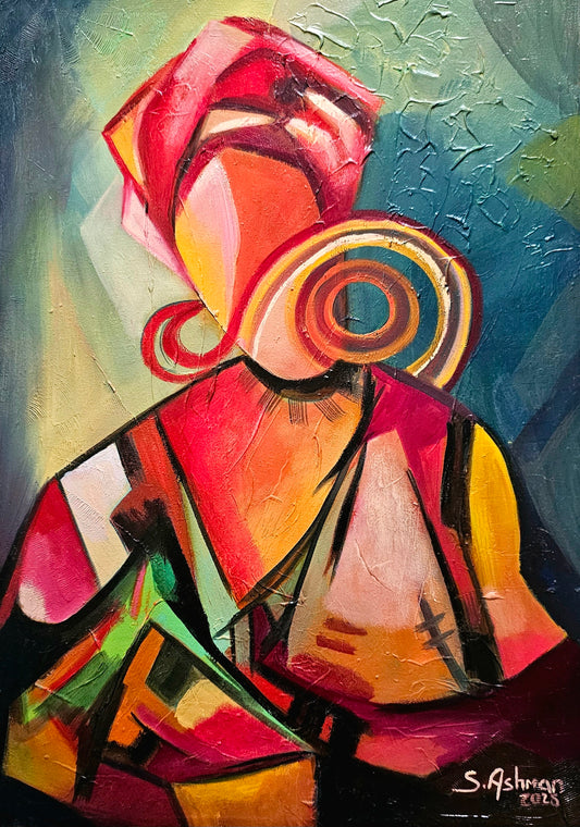 Abstract woman