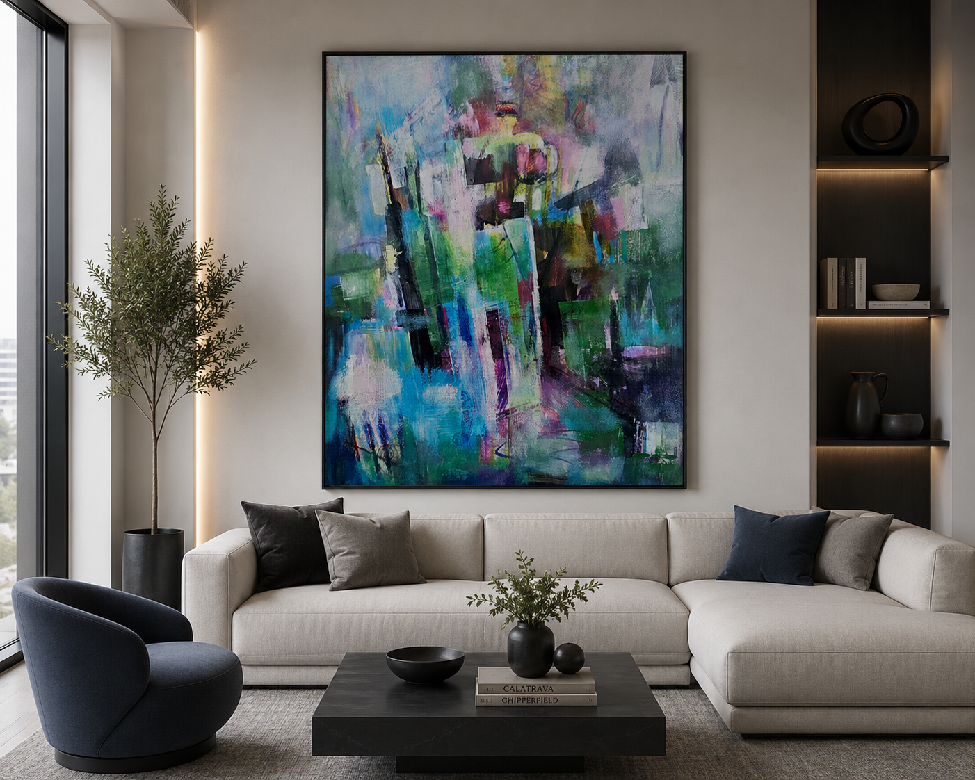 The Calm | Original Contemporary Painting by Shawn Ashman