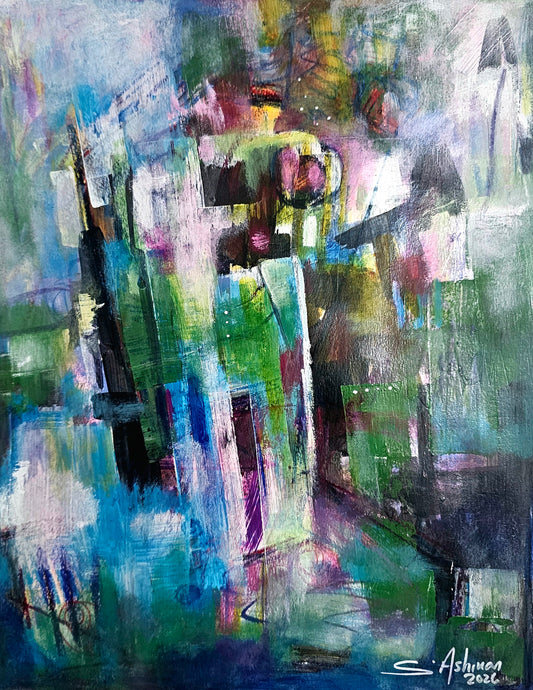 The Calm | Original Contemporary Painting by Shawn Ashman