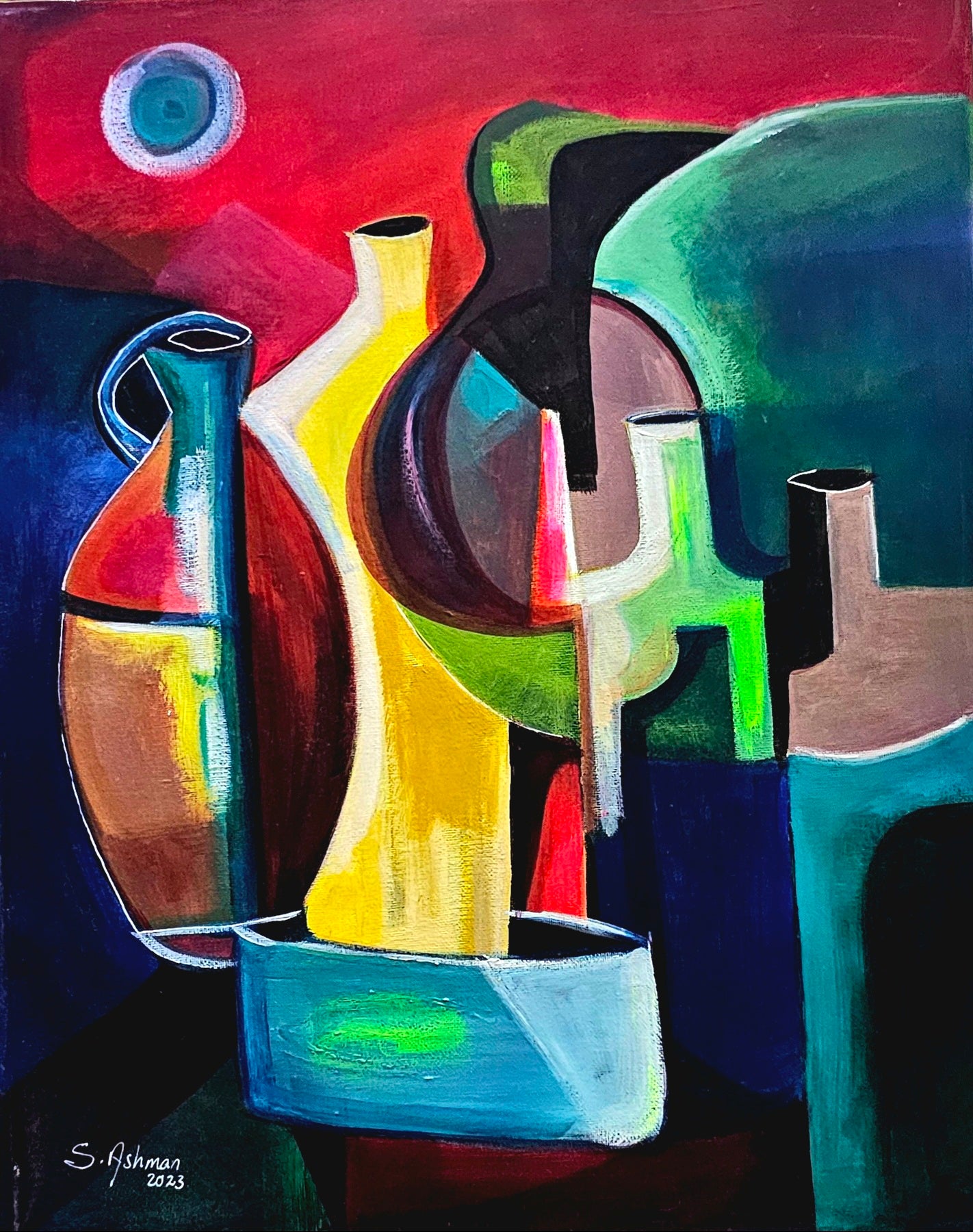 Contours and Bottles